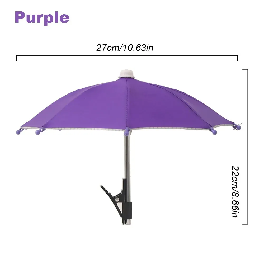 Support universel pour téléphone à pince avec pare-soleil anti-reflet, étanche et résistant à l'eau 14