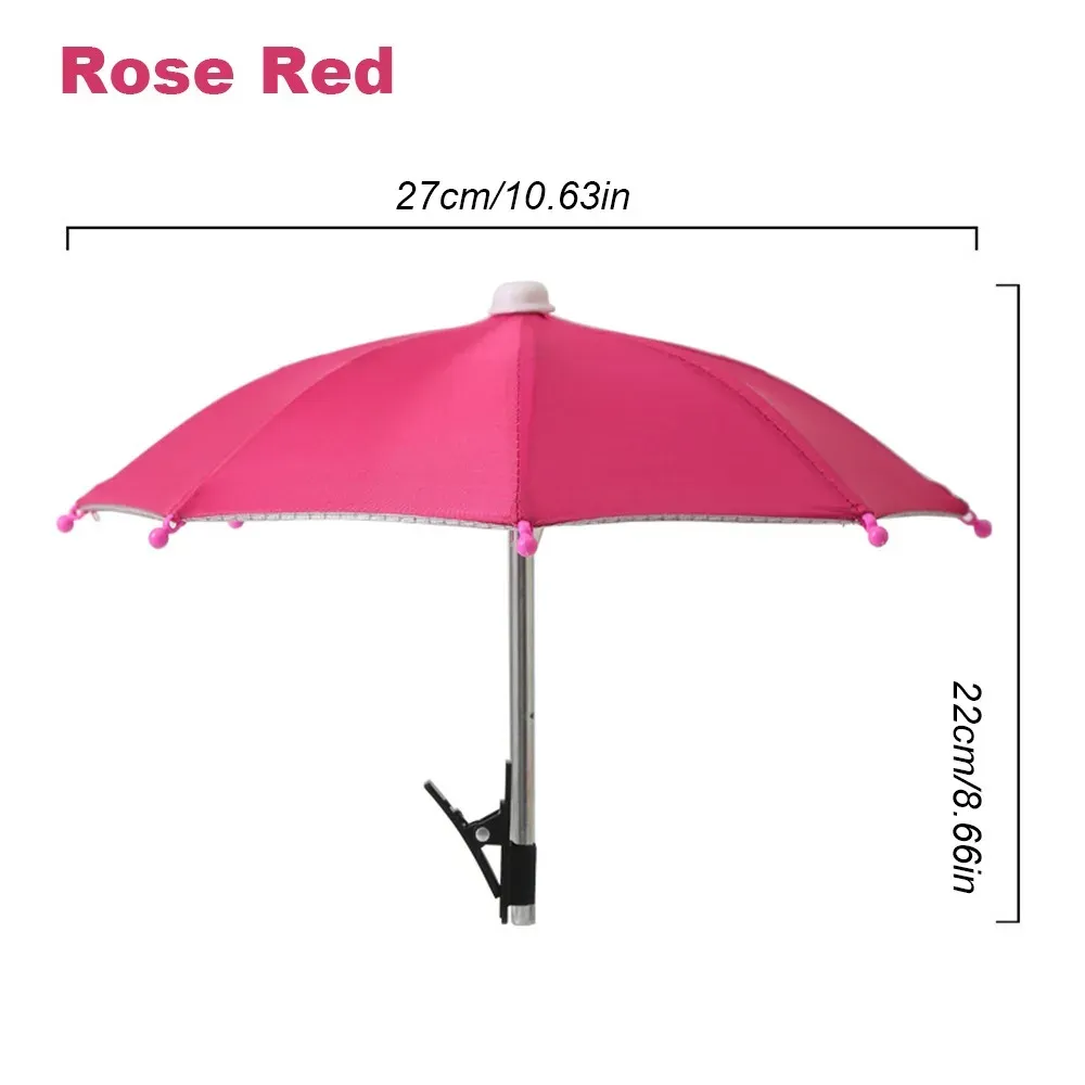 Support universel pour téléphone à pince avec pare-soleil anti-reflet, étanche et résistant à l'eau 16
