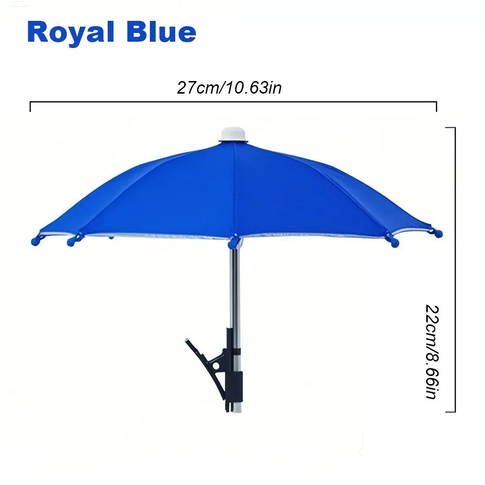 Support universel pour téléphone à pince avec pare-soleil anti-reflet, étanche et résistant à l'eau 15