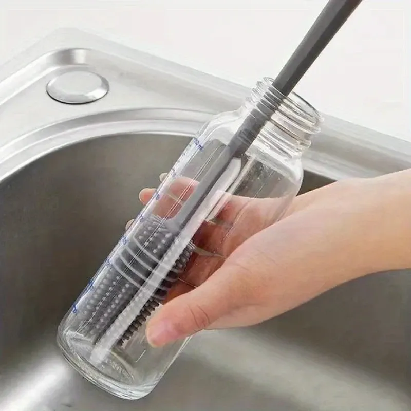 Détail de la brosse en silicone