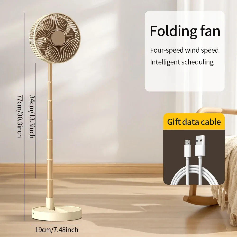 Ventilateur portatif pliable USB, présentation finale