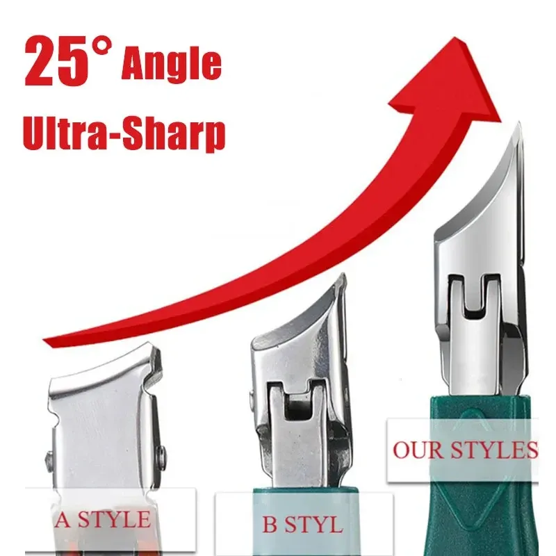 Coupe-ongles pour ongles incarnés ou épais, pour podologue, en acier inoxydable 2