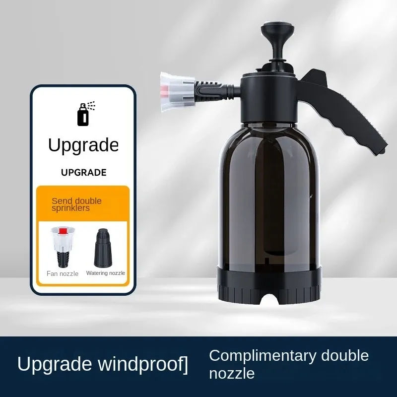 Pulvérisateur de mousse à pompe manuelle 2 L avec 3 types de buses, pour lavage de voiture 7