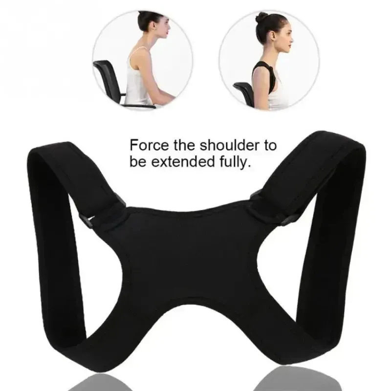Correcteur de posture dorsal réglable pour homme, ceinture de soutien lombaire et des épaules (lot de 1, 3 ou 5 pièces) 5