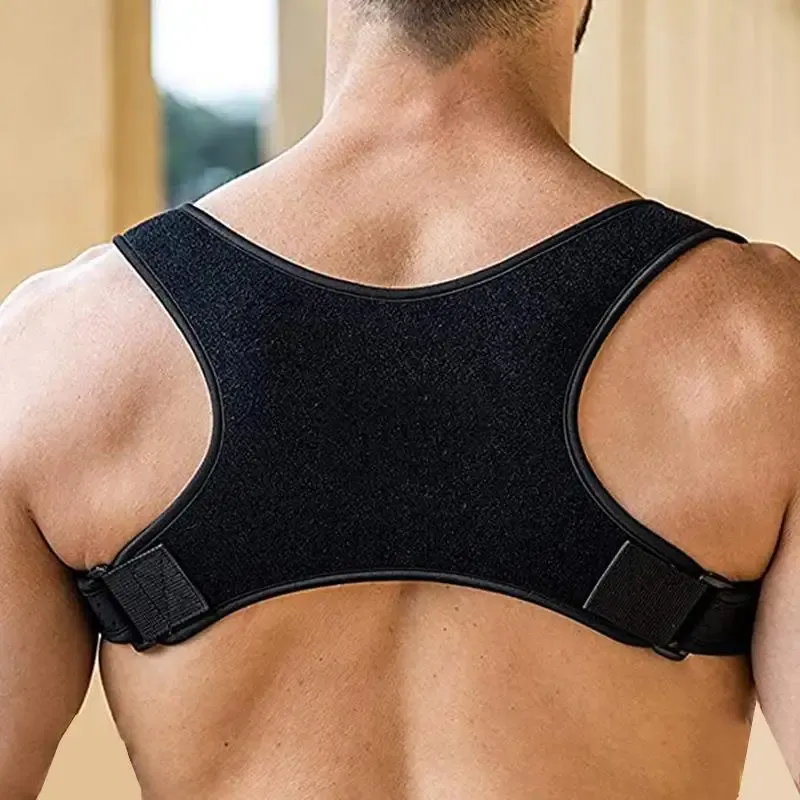 Correcteur de posture dorsal réglable pour homme, ceinture de soutien lombaire et des épaules (lot de 1, 3 ou 5 pièces) 10