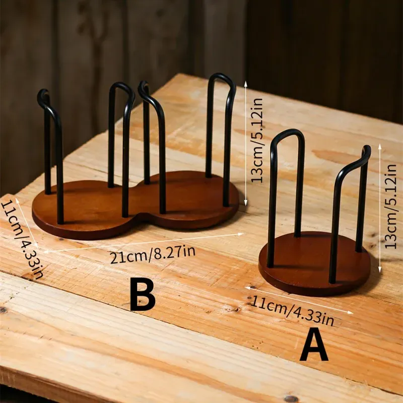 Support de rangement élégant pour gobelets jetables