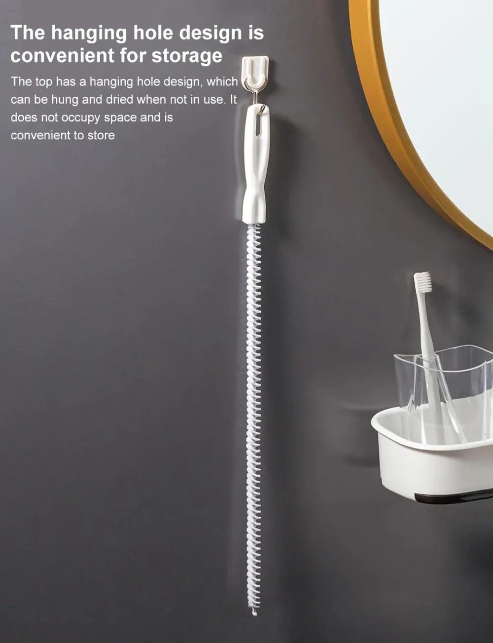 Brosse de dragage, détail de la tête