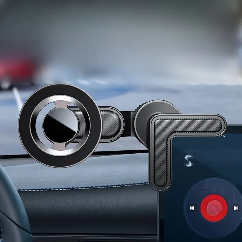 Support de téléphone magnétique universel pour voiture, rotation à 360 degrés, aimant puissant, compatible iPhone 15 MagSafe et Xiaomi 2