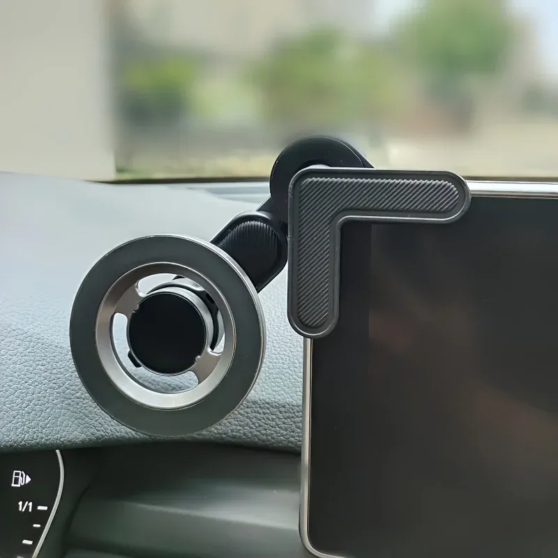 Support de téléphone magnétique universel pour voiture, rotation à 360 degrés, aimant puissant, compatible iPhone 15 MagSafe et Xiaomi 5
