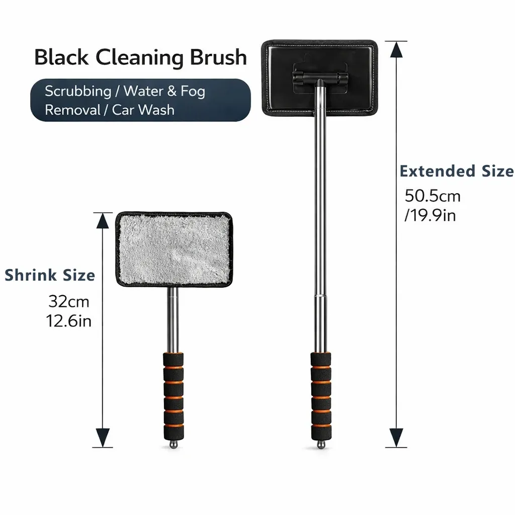 Brosse de nettoyage de vitres, finition soignée