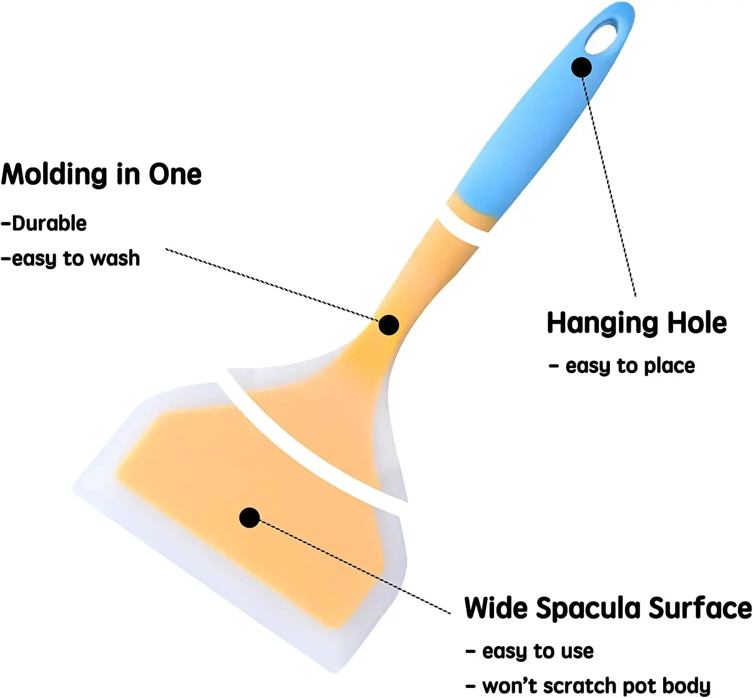 Spatule en silicone