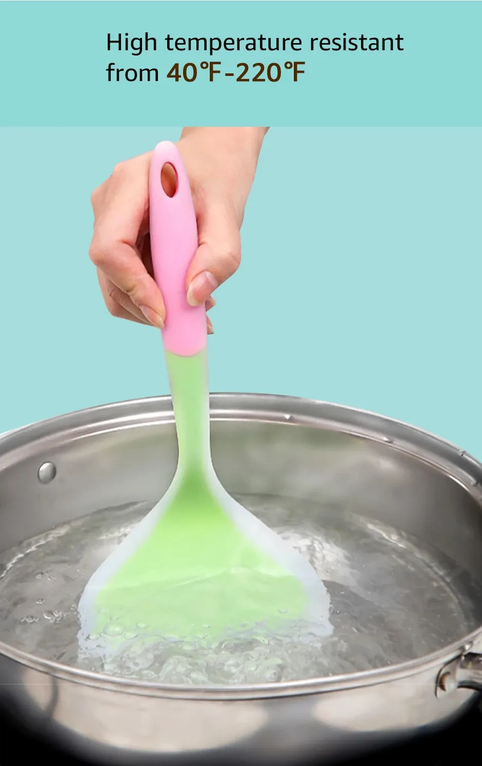 Spatule en silicone