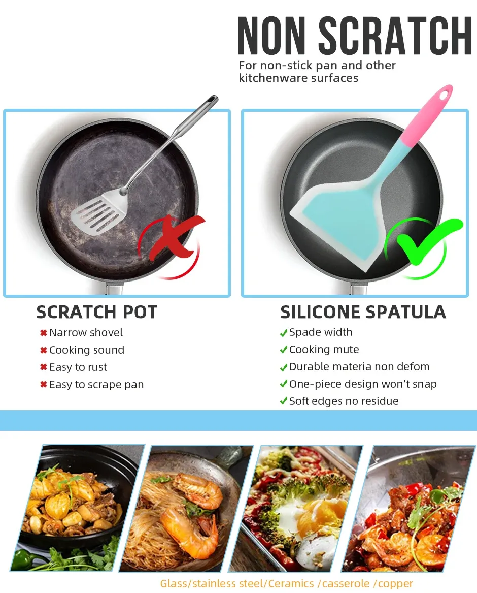 Spatule en silicone