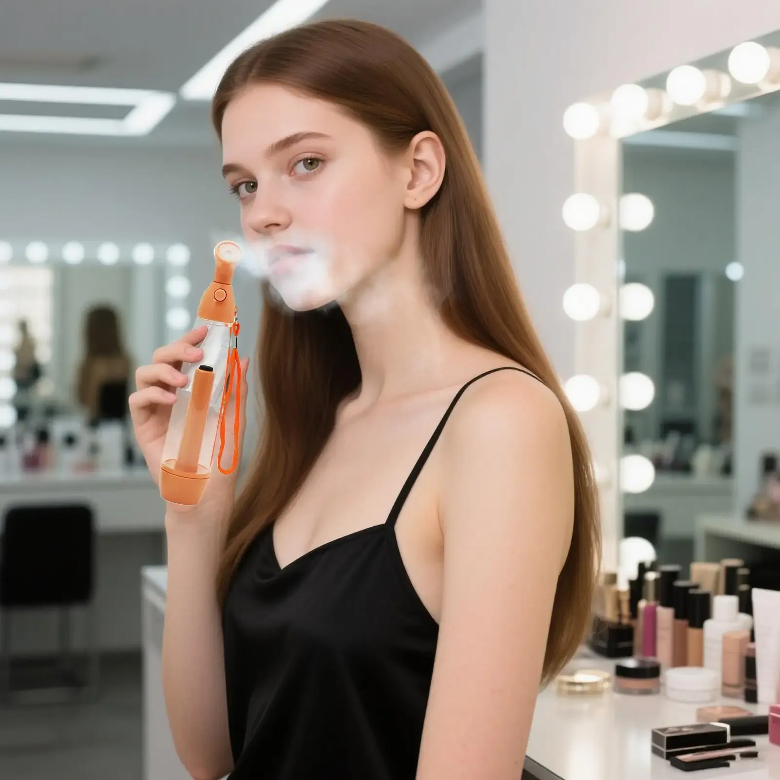 Bouteille de brumisation rafraîchissante, pulvérisateur hydratant pour le visage avec pompe 2
