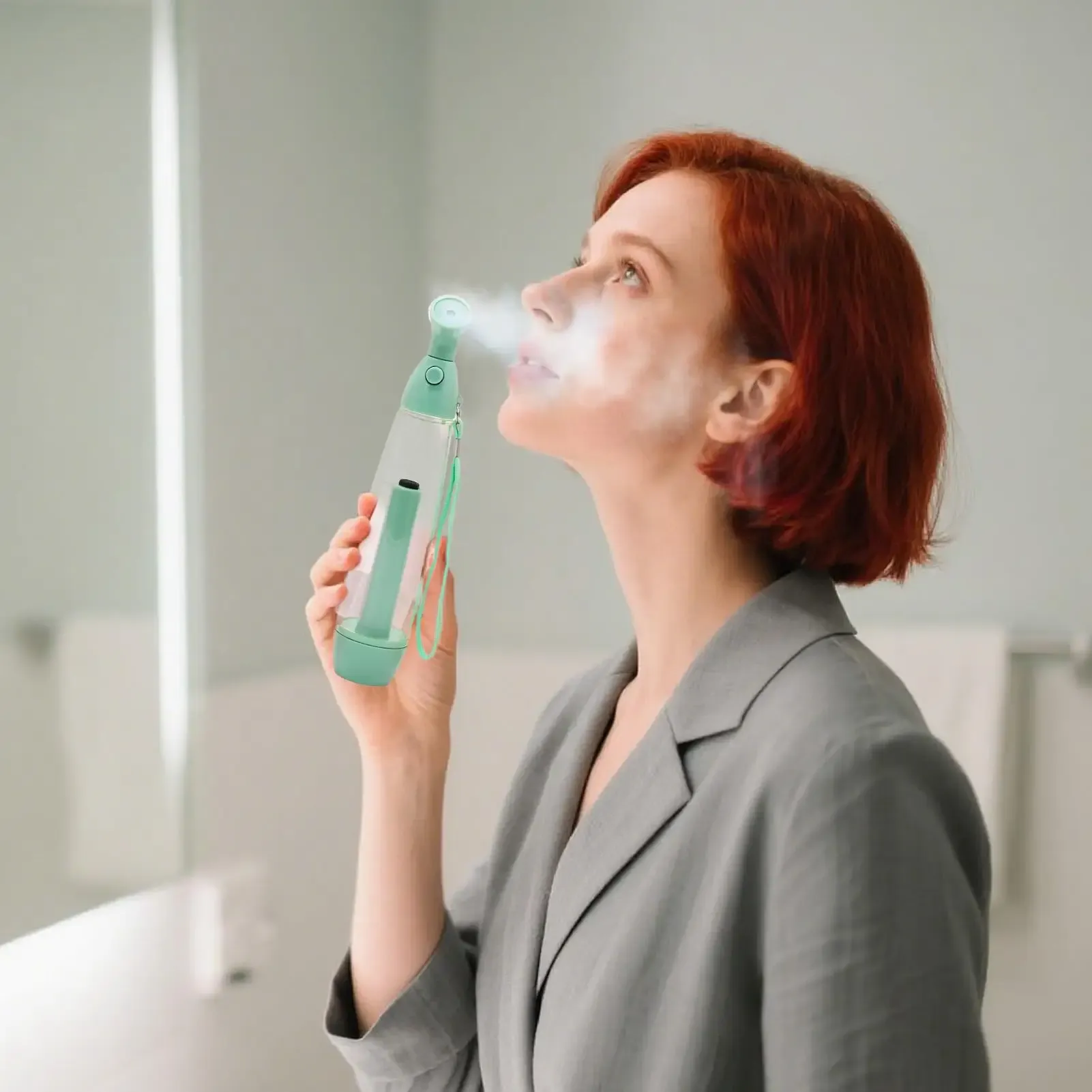 Bouteille de brumisation rafraîchissante, pulvérisateur hydratant pour le visage avec pompe 3