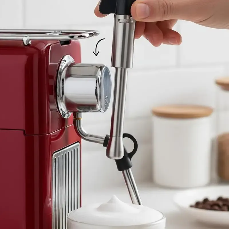 Buse mousseuse à lait en inox 3 oz pour cafetières EC685, ECP35 et ECP36 3