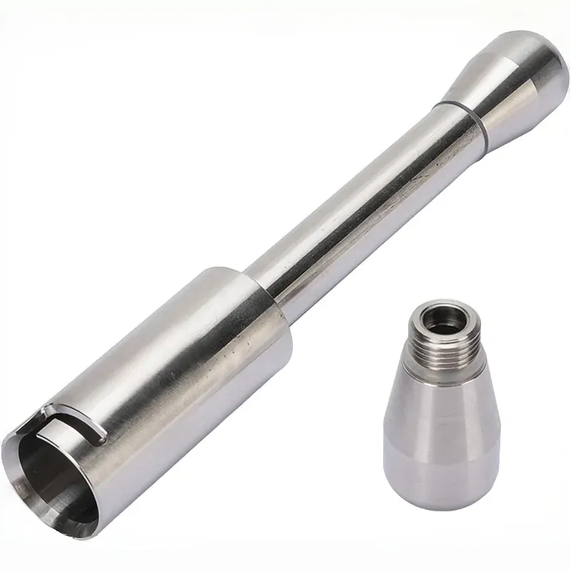 Accessoire buse mousseur à lait en inox