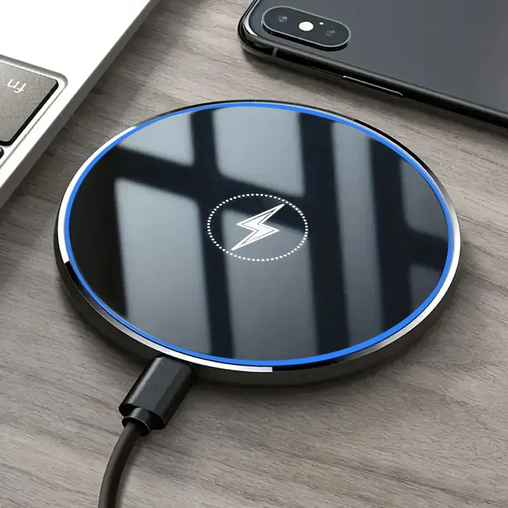 Chargeur sans fil universel pour iPhone 17/16/15 Pro Max, Samsung Galaxy S22/S21, Huawei, Xiaomi et Google Pixel 7