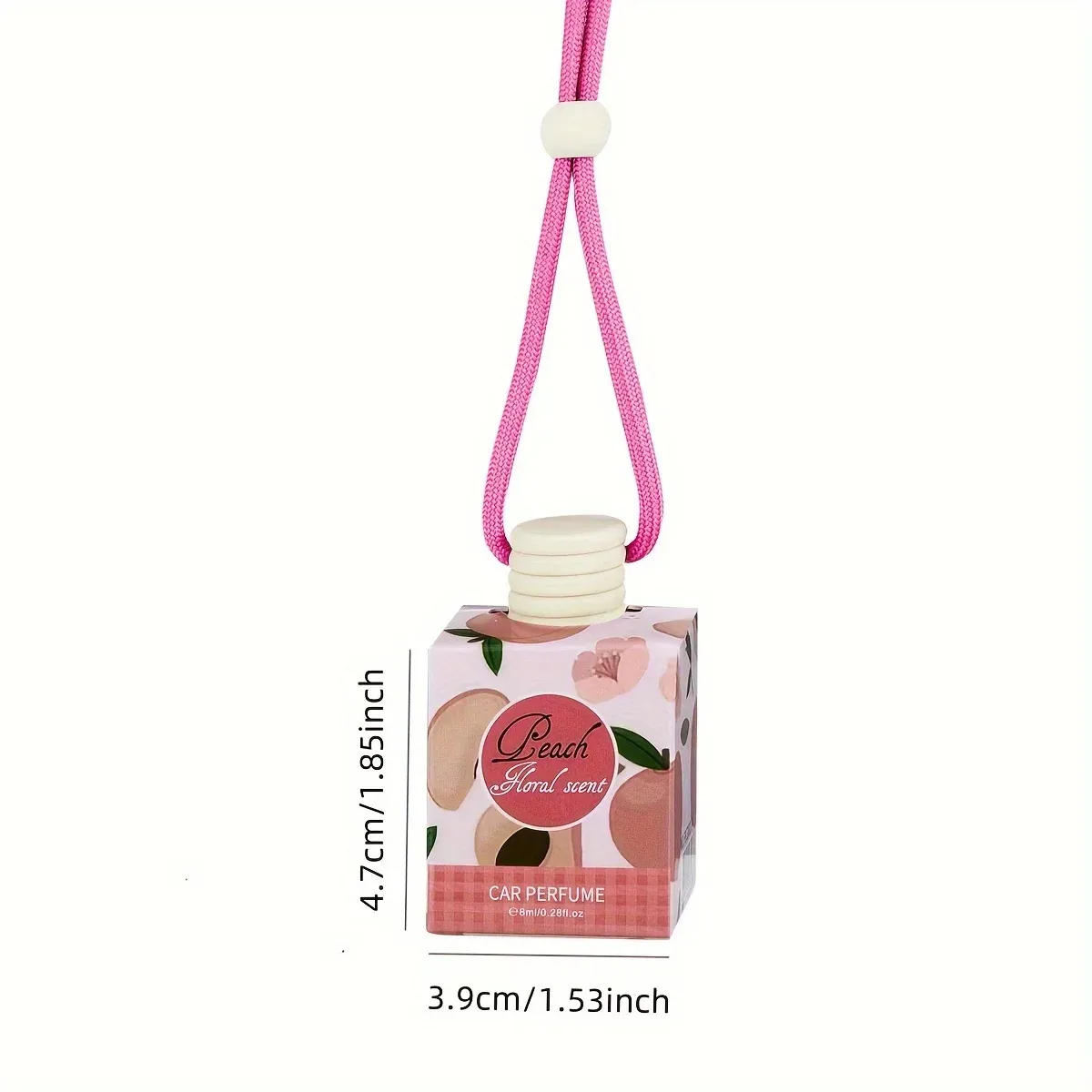 Mini Désodorisant de Voiture aux Huiles Essentielles, Diffuseur d'Aromathérapie et Coffret Cadeau 2