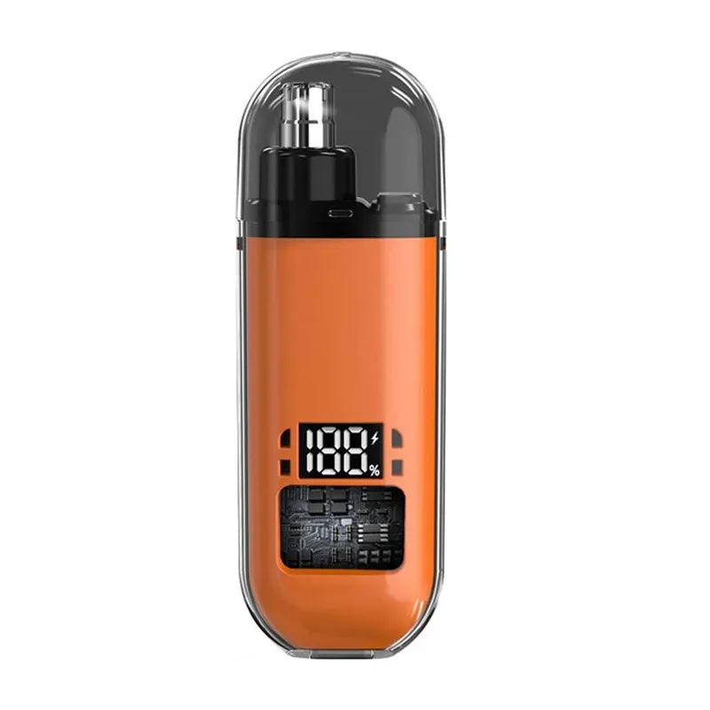 Tondeuse électrique portable pour le nez et les oreilles, rechargeable par USB, conçue pour homme au design compact 7