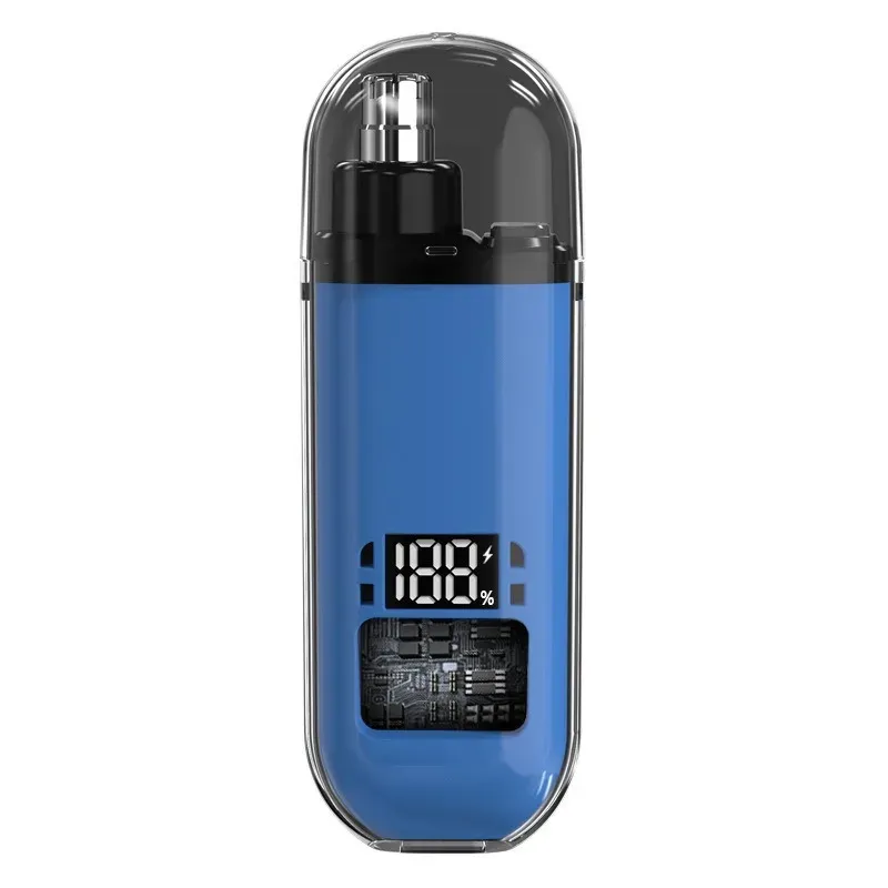 Tondeuse électrique portable pour le nez et les oreilles, rechargeable par USB, conçue pour homme au design compact 8