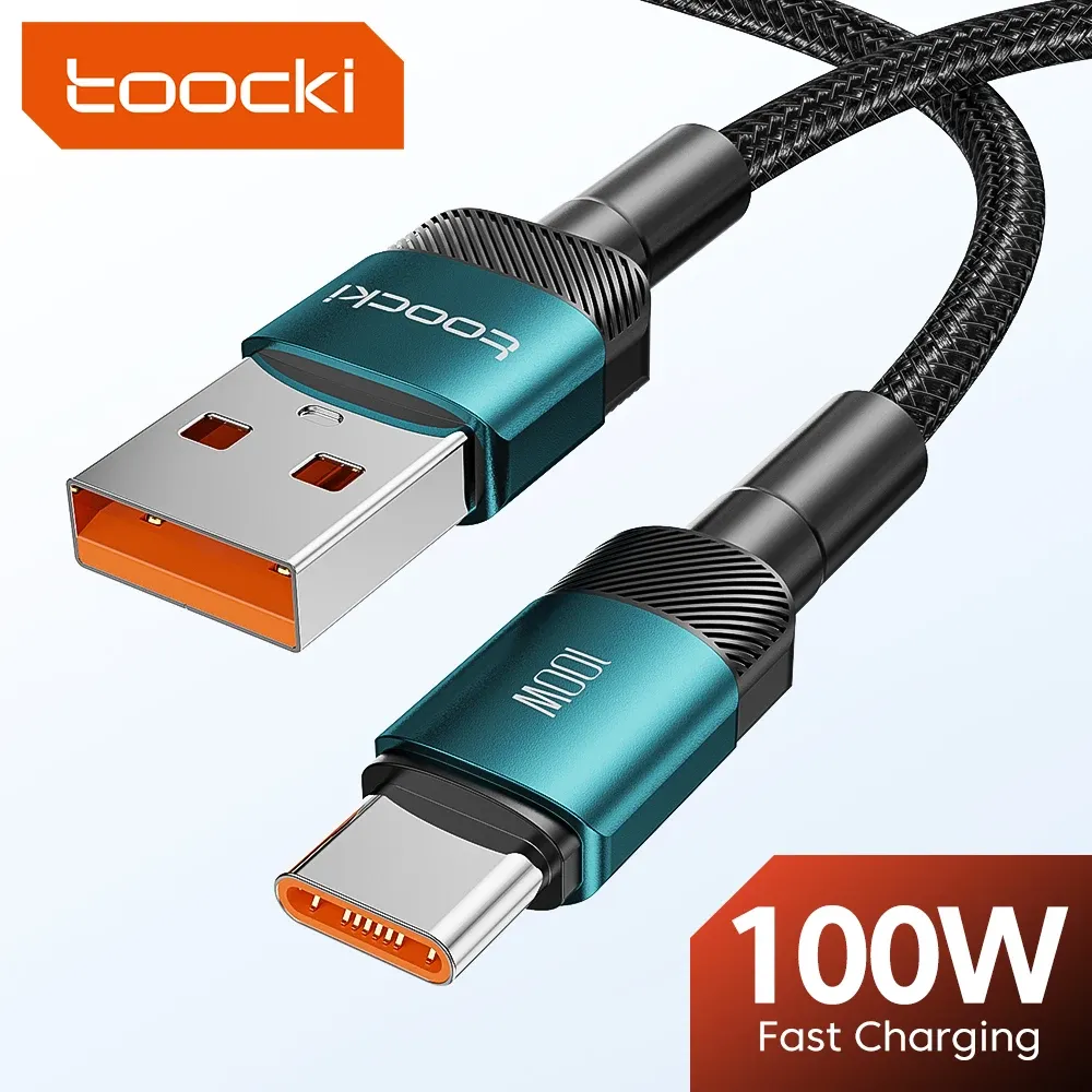 Câble USB-C 7A Toocki pour Huawei Honor 100 W/66 W, charge rapide, compatible Xiaomi, Poco, OnePlus et Samsung