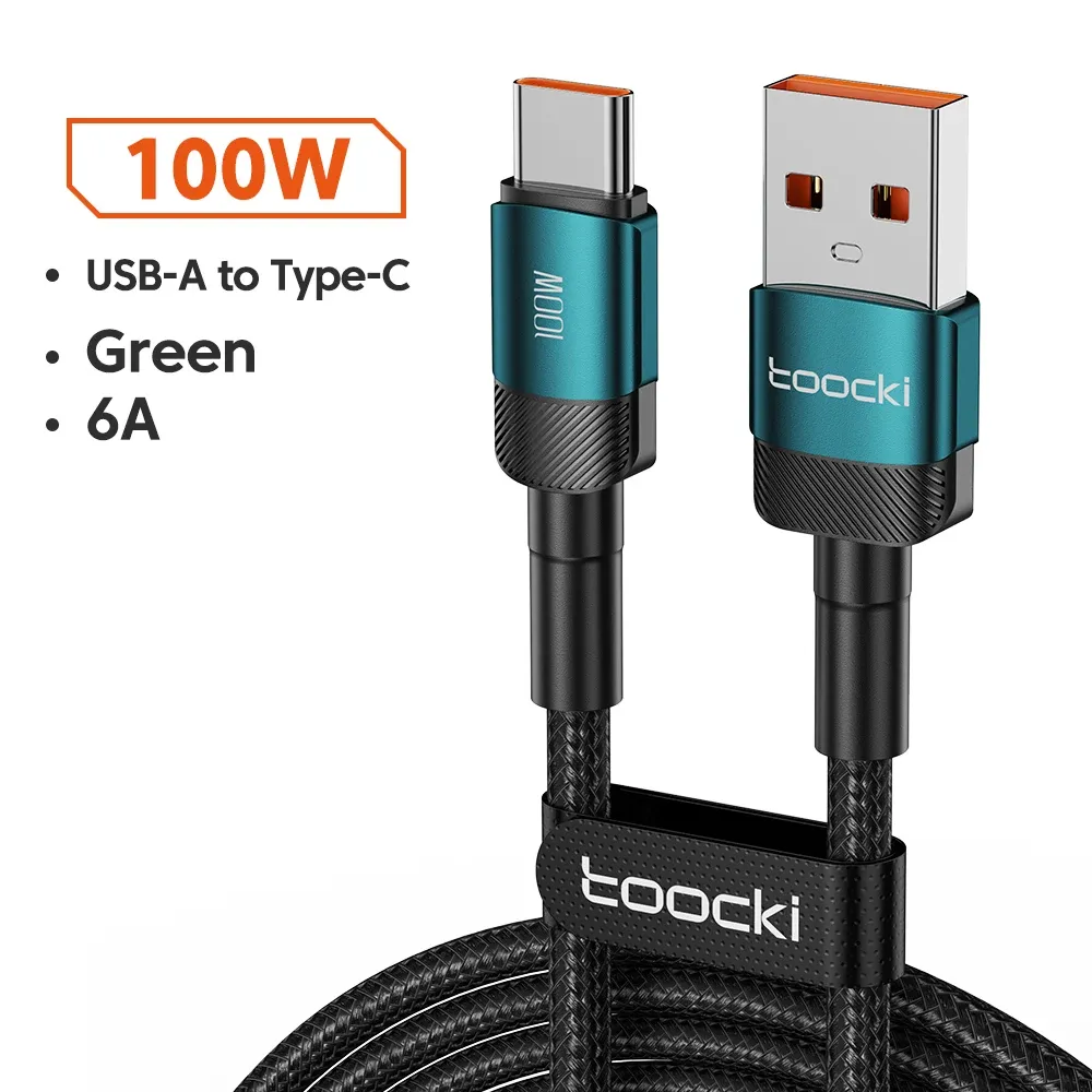 Câble USB-C 7A Toocki pour Huawei Honor 100 W/66 W, charge rapide, compatible Xiaomi, Poco, OnePlus et Samsung 10