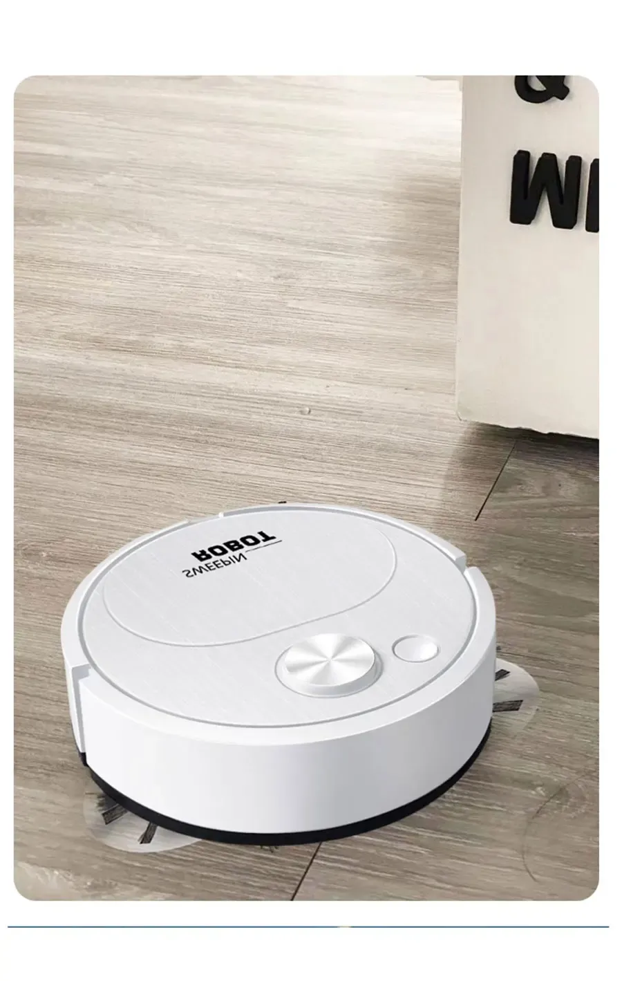 Robot aspirateur intelligent, détails des fonctions