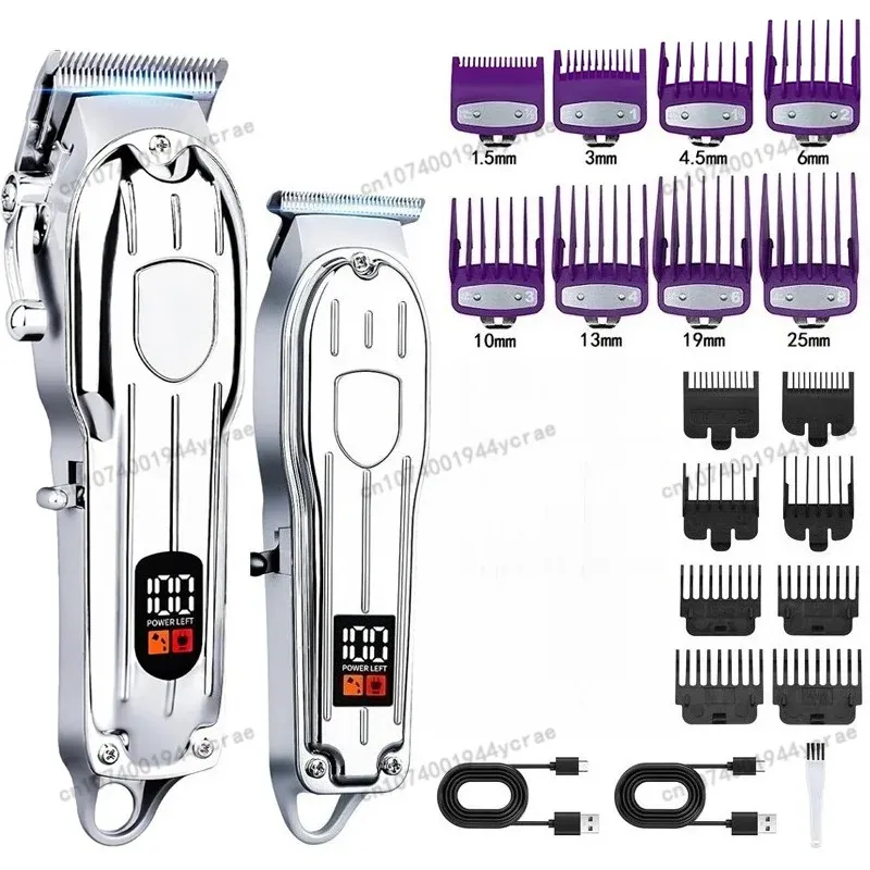 Tondeuse à cheveux électrique sans fil professionnelle 9