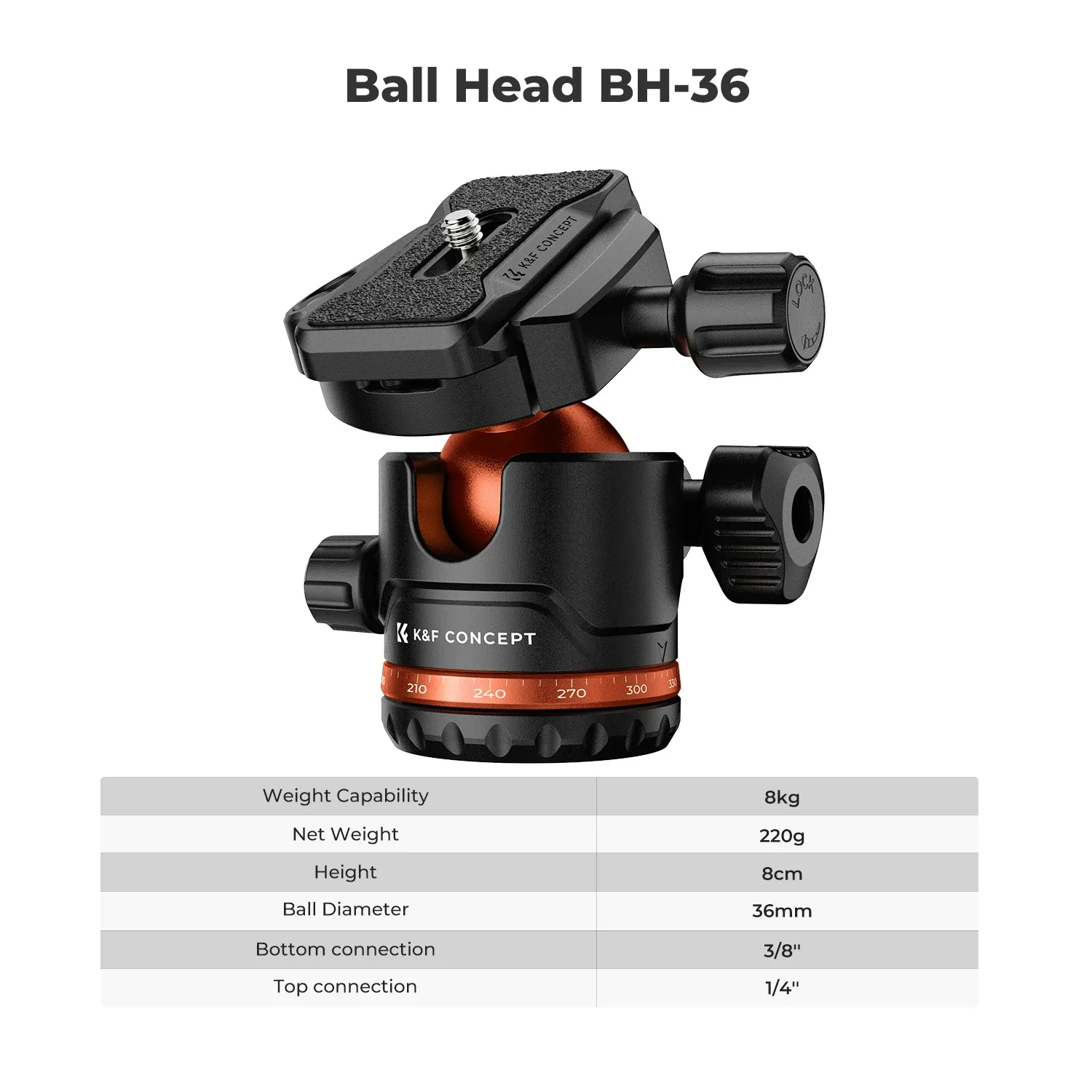 Trépied léger pour appareil photo K&F Concept 178 cm avec clip pour smartphone, trépied de voyage pour reflex numérique Nikon et Canon, idéal pour le streaming en direct en extérieur et le vlog 4