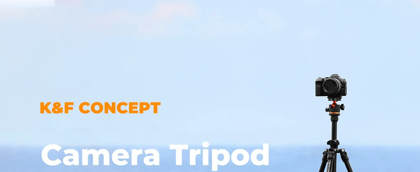 Trépied K&F Concept en situation de prise de vue