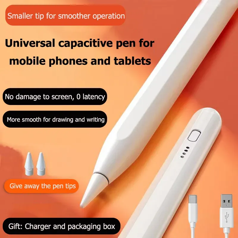 Stylet universel 2025 pour tablette iOS, Android et Windows, téléphone, stylet capacitif multicolore, stylo pour dessin et écriture 3
