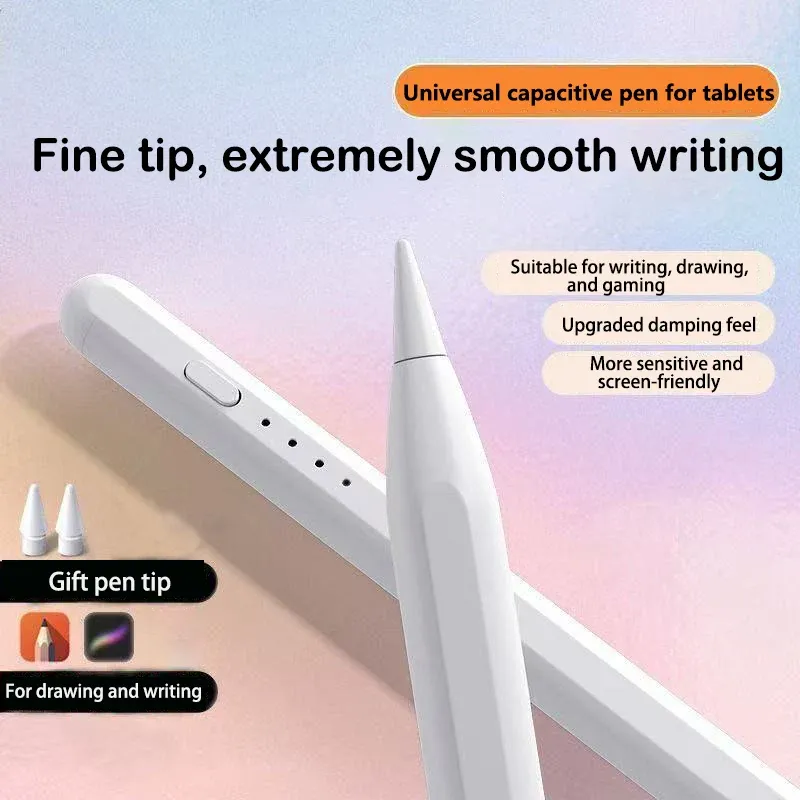Stylet universel 2025 pour tablette iOS, Android et Windows, téléphone, stylet capacitif multicolore, stylo pour dessin et écriture 5