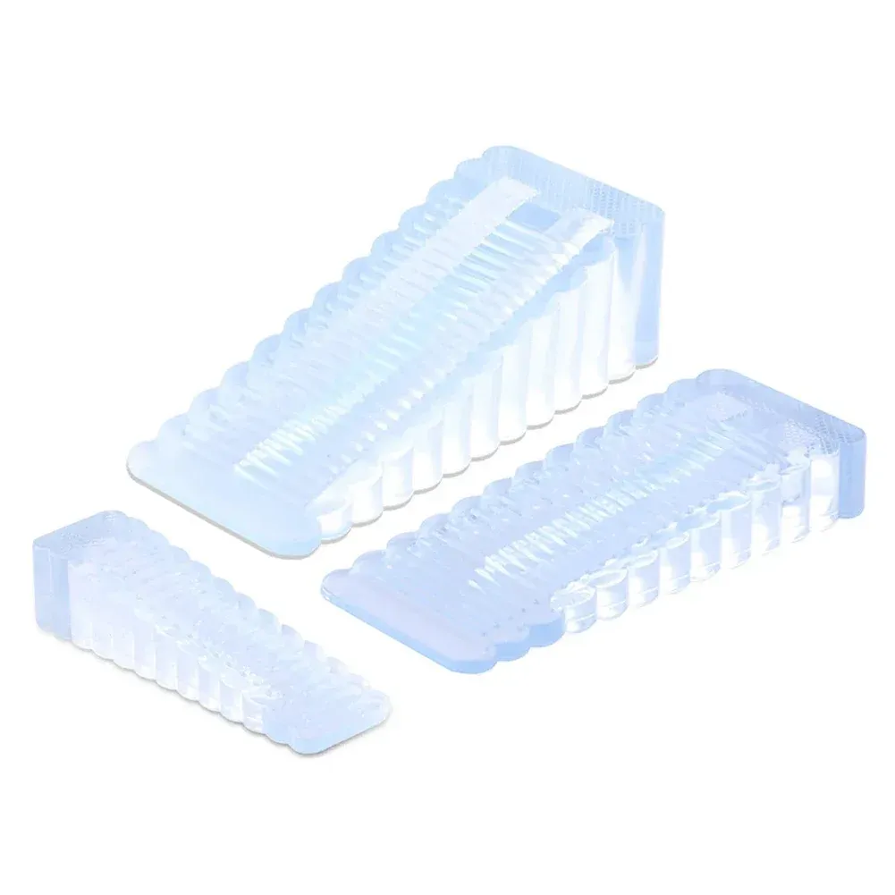Butées de porte en silicone anti-collision, joints de sécurité pour quincaillerie domestique