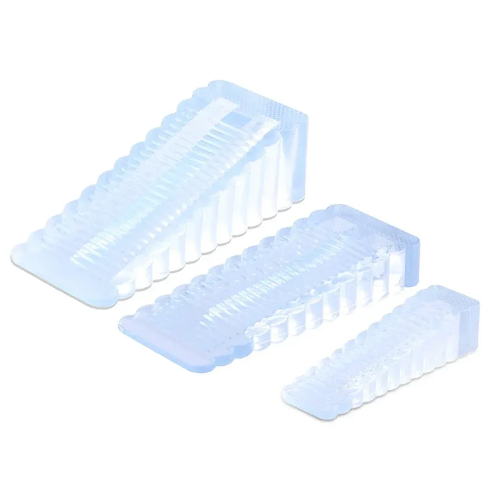 Butées de porte en silicone anti-collision, joints de sécurité pour quincaillerie domestique 2