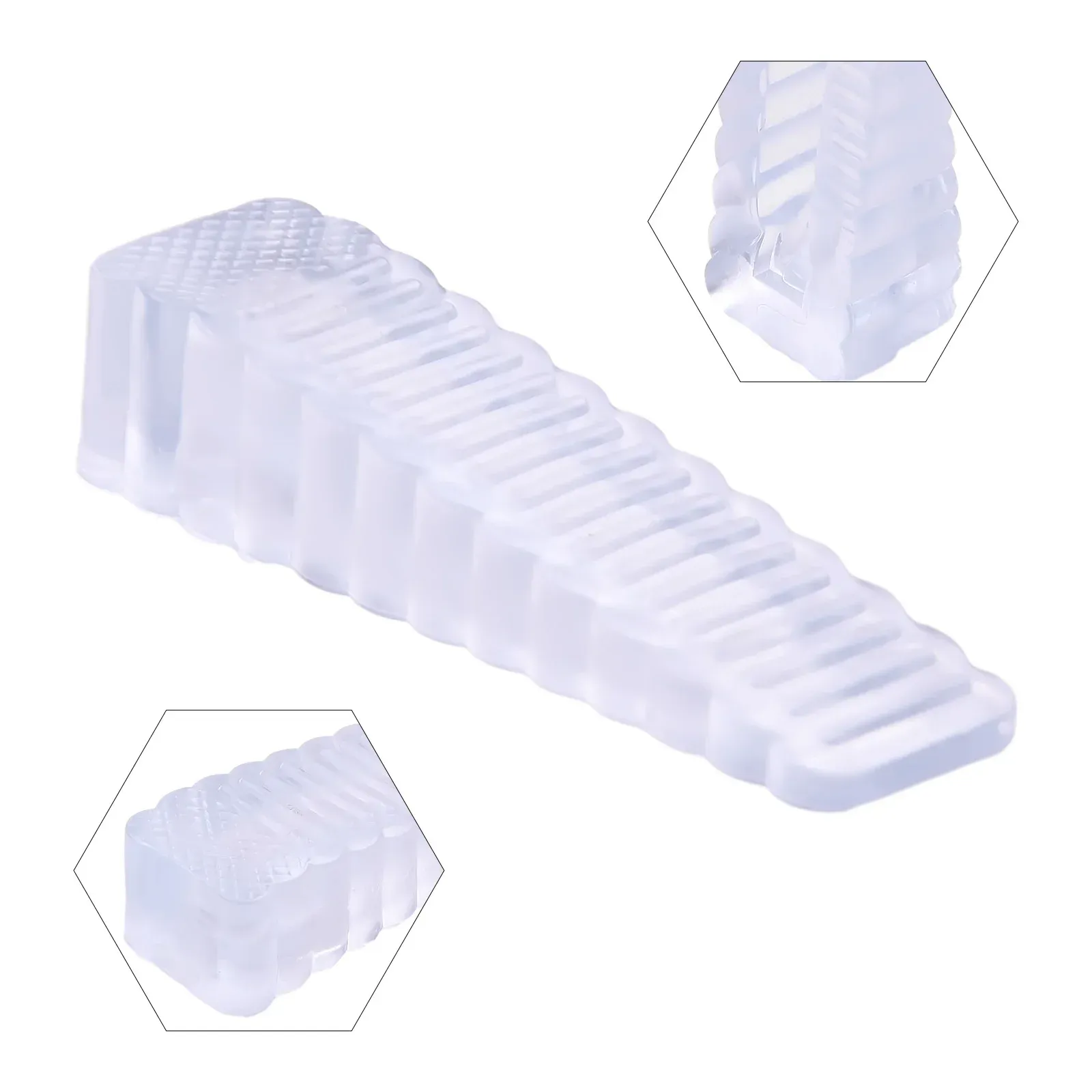 Butées de porte en silicone anti-collision, joints de sécurité pour quincaillerie domestique 4