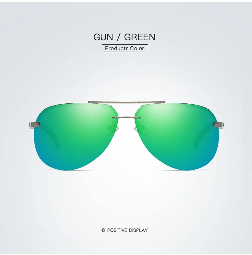 Lunettes de soleil avec verres miroir