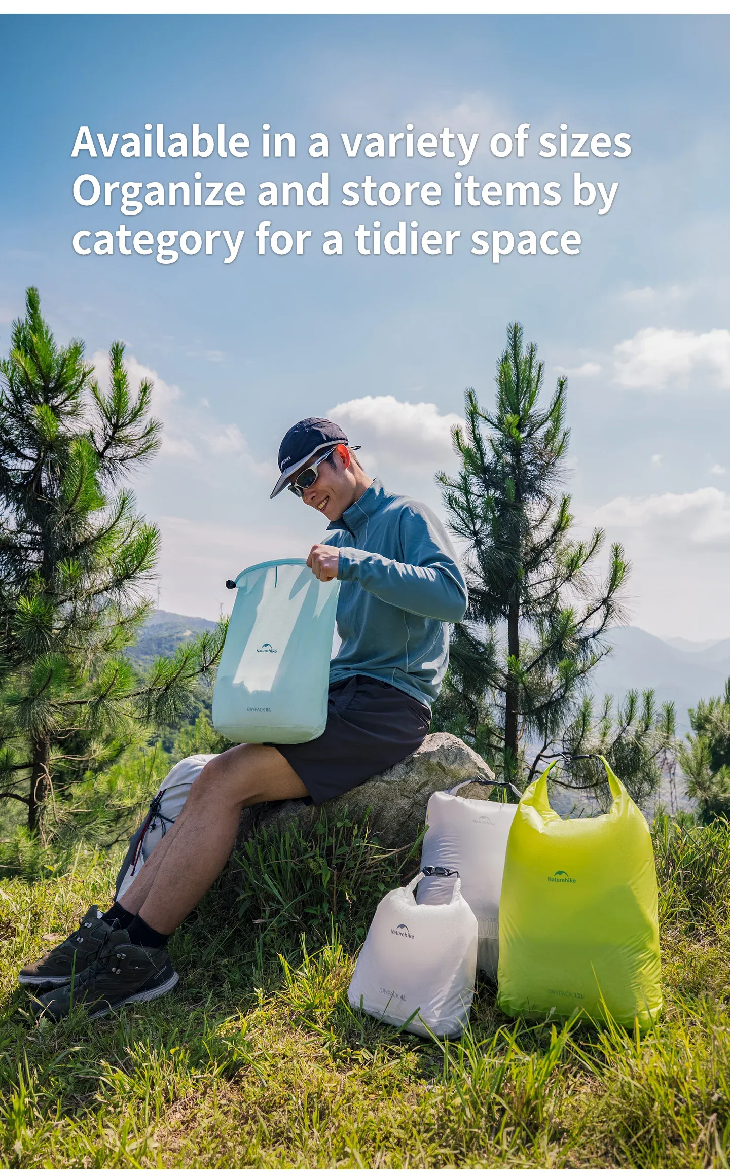 Sac de rangement Naturehike, pratique au quotidien