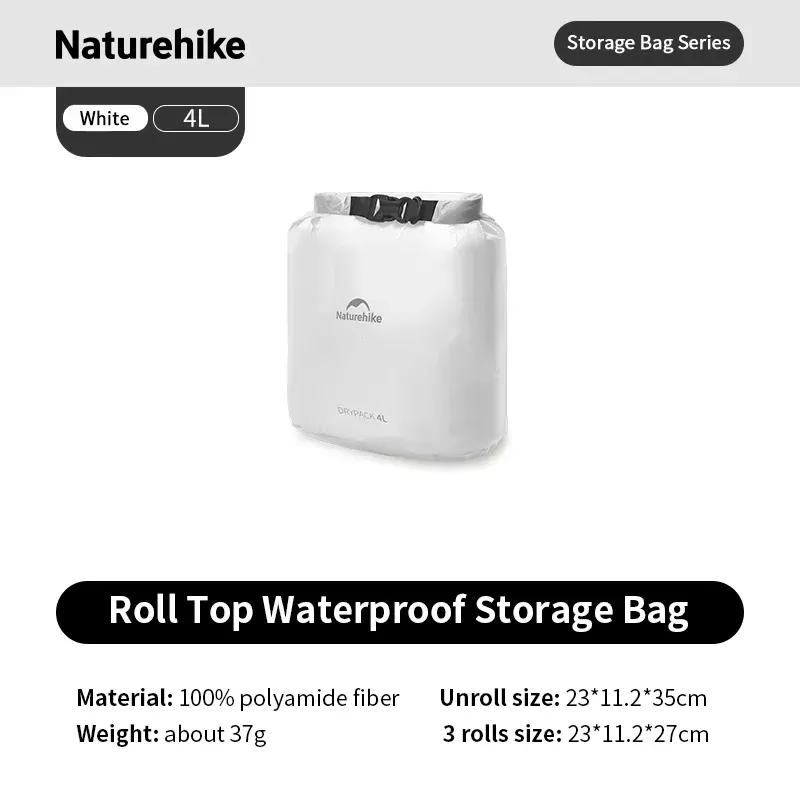 Naturehike – Sac de rangement compressible pour voyage en plein air, randonnée, léger et étanche, avec valve de compression sous vide et organisateur portable 20