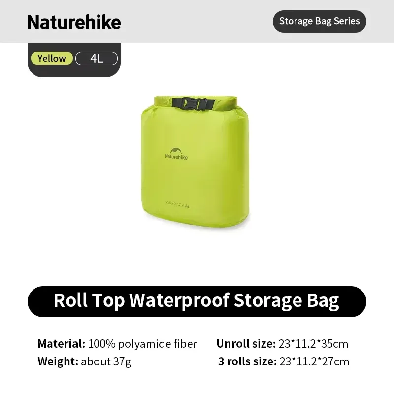 Naturehike – Sac de rangement compressible pour voyage en plein air, randonnée, léger et étanche, avec valve de compression sous vide et organisateur portable 25