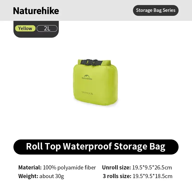 Naturehike – Sac de rangement compressible pour voyage en plein air, randonnée, léger et étanche, avec valve de compression sous vide et organisateur portable 13