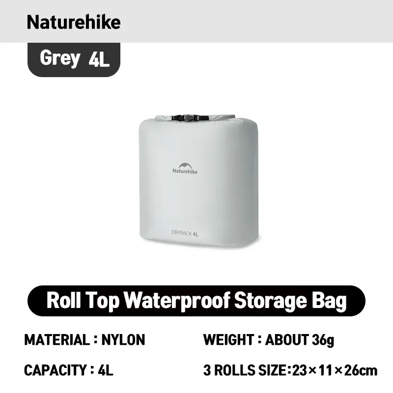 Naturehike – Sac de rangement compressible pour voyage en plein air, randonnée, léger et étanche, avec valve de compression sous vide et organisateur portable 22
