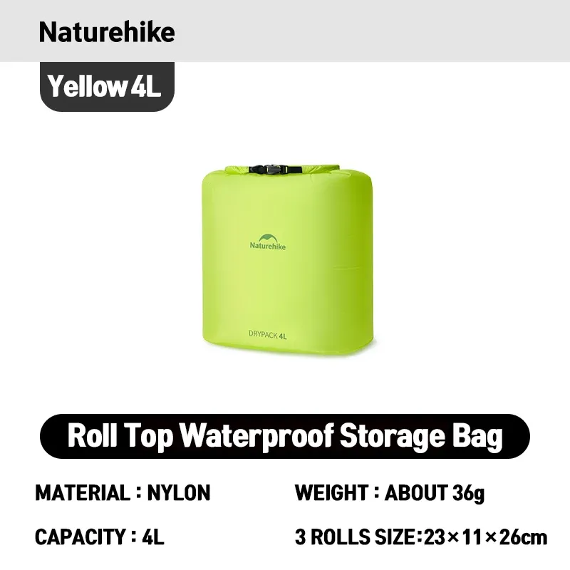 Naturehike – Sac de rangement compressible pour voyage en plein air, randonnée, léger et étanche, avec valve de compression sous vide et organisateur portable 17