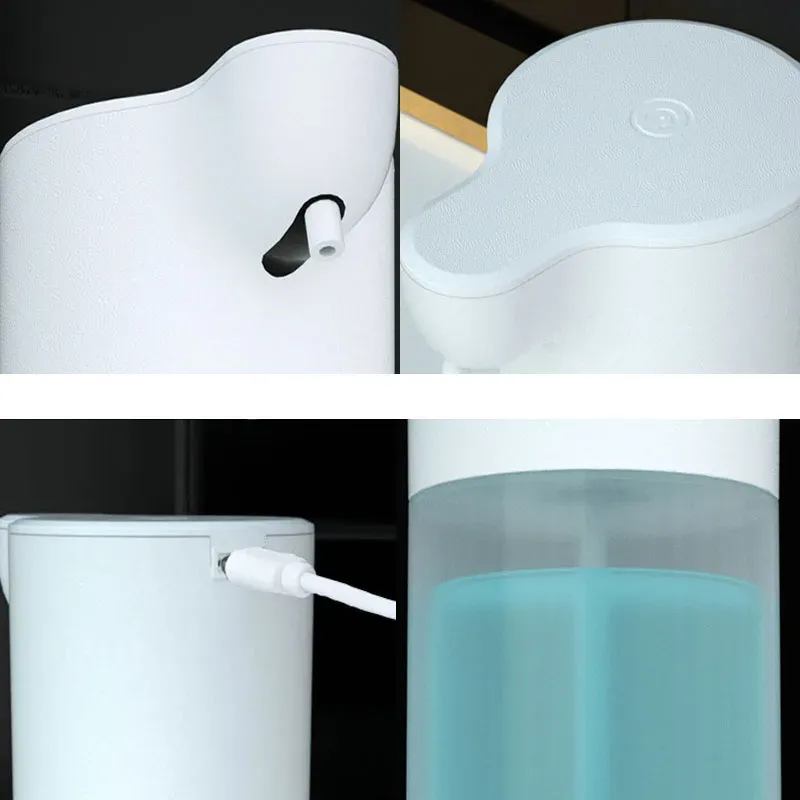 Distributeur automatique de mousse Regina, 350/600 ml, sans contact, mains libres, étanche IPX5, volume réglable sur 4 niveaux, 1 pièce 5