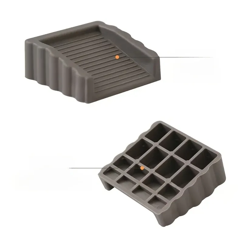 Butoir de porte coupe-vent créatif, cale de porte en plastique à finition mate, bloque-porte de sécurité pour le bas de porte, butoir de porte anti-collision 5