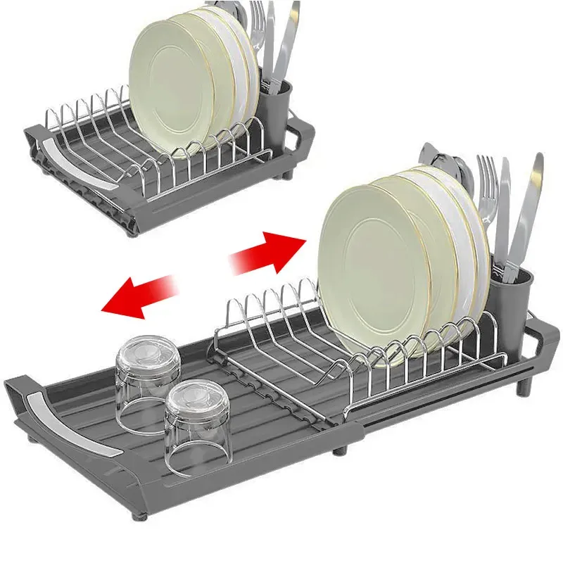 Égouttoir à vaisselle extensible vue principale