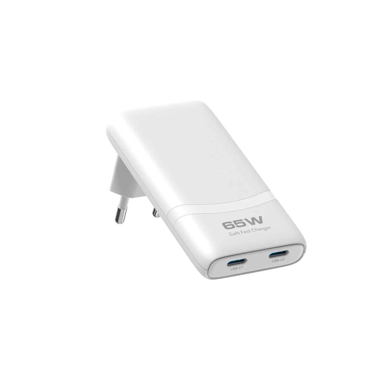 Chargeur plat GaN USB-C, finition soignée