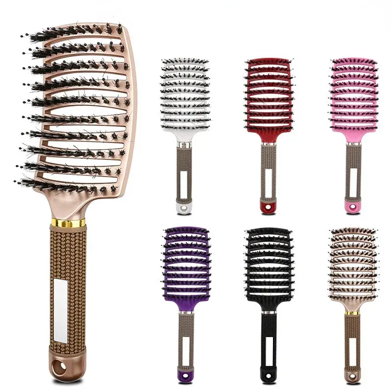 Brosse massante en nylon, vue de détail