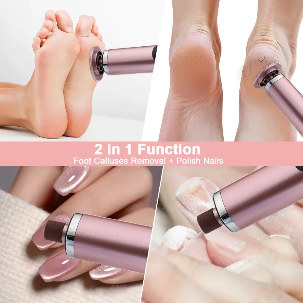 Utilisation de la lime électrique pour les talons