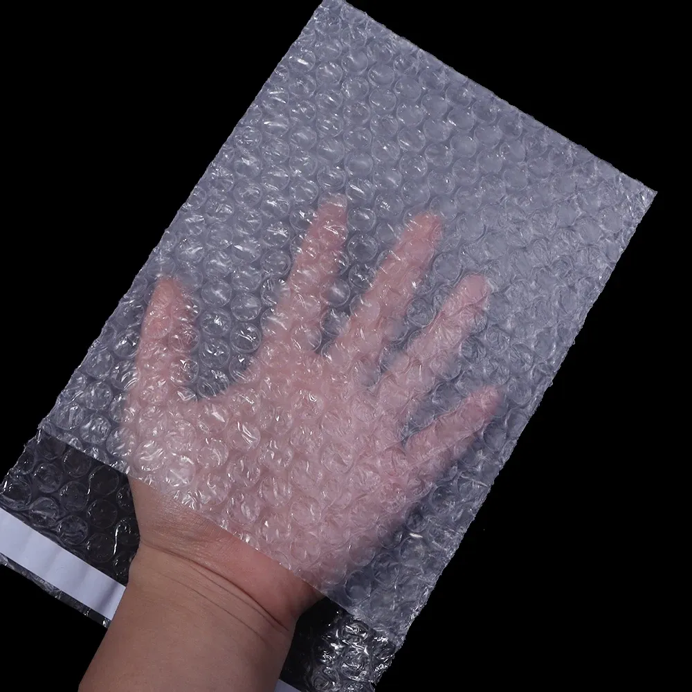 Sacs d'emballage à bulles auto-scellants, transparents et résistants aux chocs, lot de 10, 20 ou 50 pièces 3